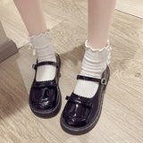Small Leather Shoes Women 2025 Spring New Korean Version Of The British Style With Skirt Jk Shoes Cute Lolita Women's Shoes HZ1208
