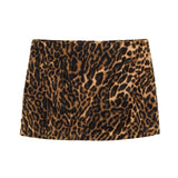 Autumn New Animal-Strivel Velvet Small Suit 1255757 Miniskirt 4764502 HZ1208