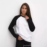 Shoulder Long-Sleeved T-Shirt Women 2025 Spring And Autumn Bumping Tie-Up Bottom Shirt Loose Round-Neck Cotton Top HZ1208