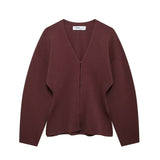 Spring 2025 New Loose Sleeve Knitted Coat 5536160 Knitted Mini Dress 5536161 Set HZ1208