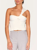 Personality Fish Bare Back One-Shoulder Vest Summer Must-Have Hottie Style Out Of The Street Sexy Simple Woman HZ1208