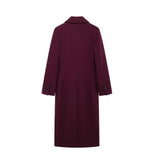 Autumn New Blended Double-Dbutled Long Coat 9231756 HZ1208