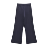 New Round Collar Skirt Knitted Top 5536174 Trousers 5536173 Set HZ1208