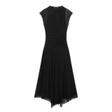Z2025 Spring And Summer New Women's Fashion Sexy Hottie Net Sleeveless Dress 5039311 HZ1208