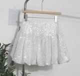 Ballet Style Glide Half-Dress Lumbar Buds Small Black Dress Anti-Light A Word Umbrella Skirt 8295 HZ1208