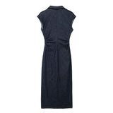 Summer New Flute Dress Shirt Dress 0779064 HZ1208