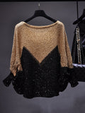 Autumn And Winter 2025 New Cover The Ass Lazy Knitted Bottom Shirt Color Fashion Coat Yang Lily Sweater Women's HZ1208