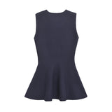 New Round Collar Skirt Knitted Top 5536174 Trousers 5536173 Set HZ1208